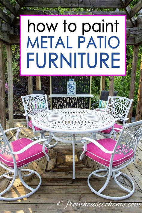 metal paint for exterior furniture